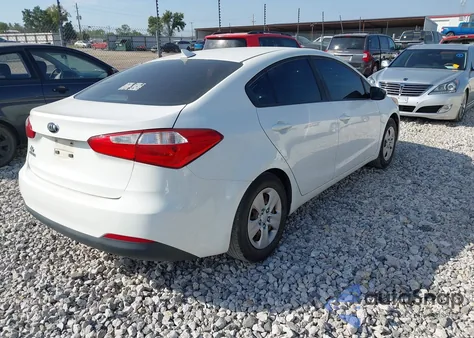 2016 Kia Forte Lx из США, поврежденный, VIN KNAFK4A67G5576838